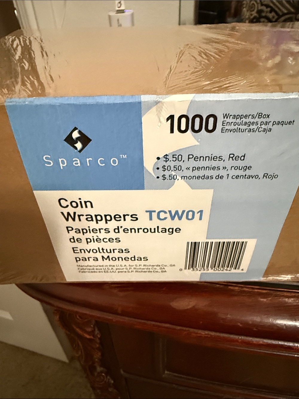 Sparco Coin Wrappers TCW01 Pennies coin wrappers